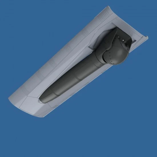 Hobartville Hobbies HHS-48006B 1/48 AN/AVQ-26 PAVE Tack Pod (in-flight) for Academy kit