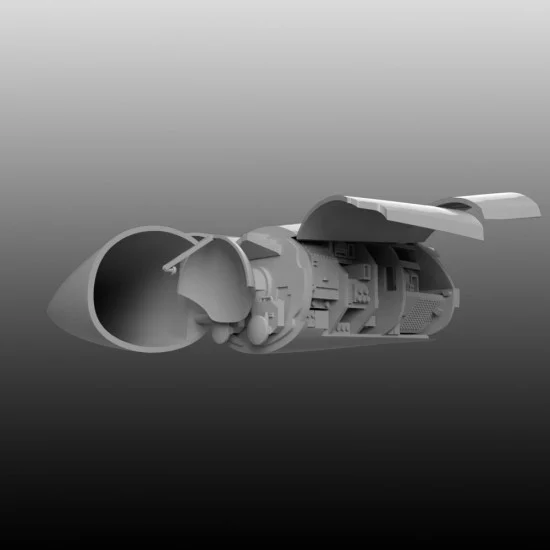 Hobartville Hobbies HHS-72003 1/72 F-111 Avionics Bay for Hasegawa Kits