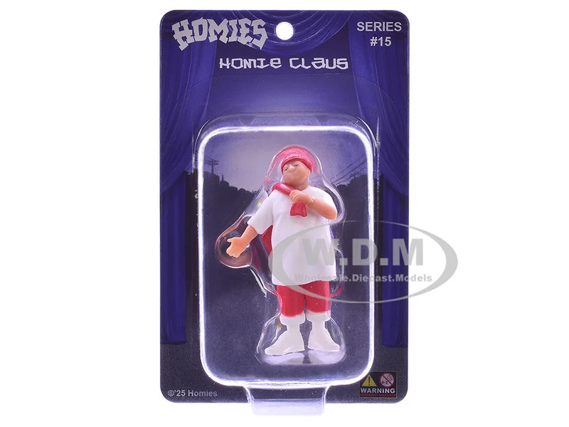 Homie Claus 1.75" Figure "Special Release" #10 Series 15 Model by Homies - Figures