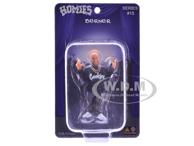 Berner 1.75" Figure "Special Release" #5 Series 15 Model by Homies - Figures
