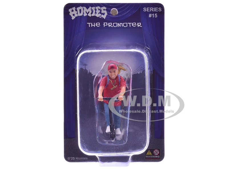 The Promoter 1.75" Figure "Special Release" #6 Series 15 Model by Homies - Figures