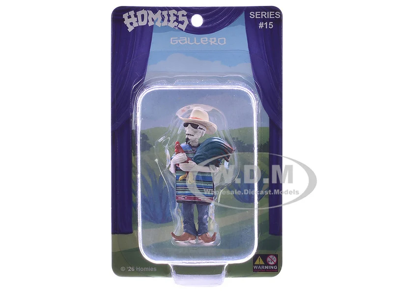 Gallero 1.75" Figure "Special Release" #8 Series 15 Model by Homies - Figures
