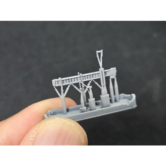 HS Models U350097S 1/350 USN Arleigh Burke Class Destroyer Supply Accommodation Ladder (1pcs) - Model Ships & Boats