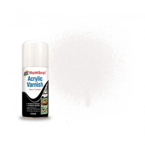 Humbrol 6049 Acrylic - Varnish Matt Spray Paint (150ml)