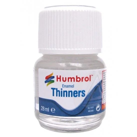 Humbrol 7501 Enamel Paint - Thinner (28ml)