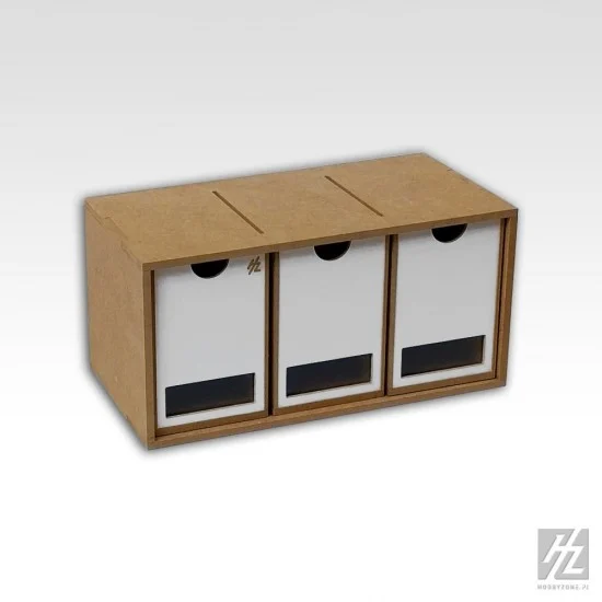 Hobby Zone OM01b Three-Drawer Module (dimensions: 30 x 15 x 15cm)