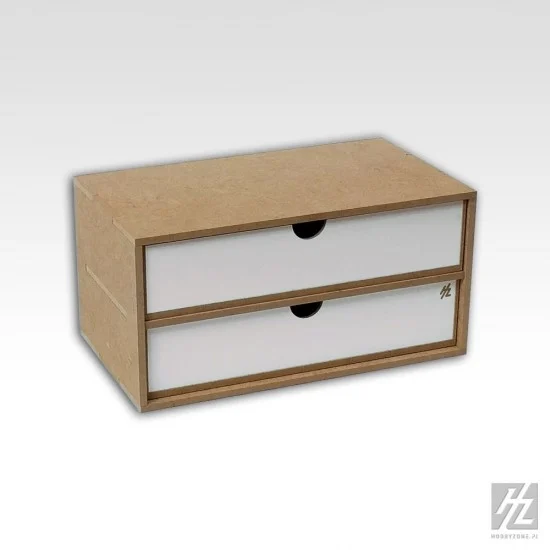 Hobby Zone OM02b Drawers Module - 2 Drawers (Dimensions: 30cm x 15cm x 15 cm)