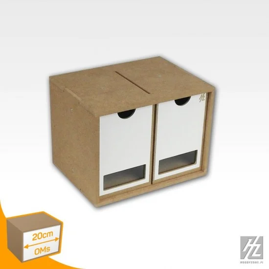 Hobby Zone OMs01b Two-Drawer Module (dimensions: 20 x 15 x 15cm)