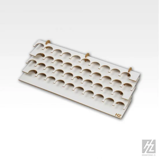 Hobby Zone s1b Paint Stand (Diameter: 36mm, Dimensions: 42.5cm x 18cm x 9.5cm) - Hobby & Model Paints