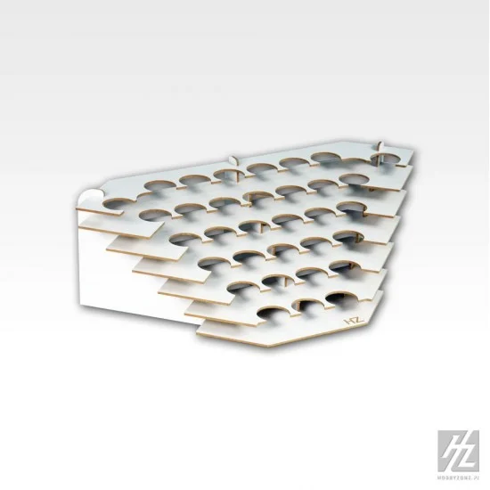 Hobby Zone s2nb Corner Large Paint Stand (Diameter: 36mm, Dimensions: 32cm x 32cm x 14cm) - Hobby & Model Paints