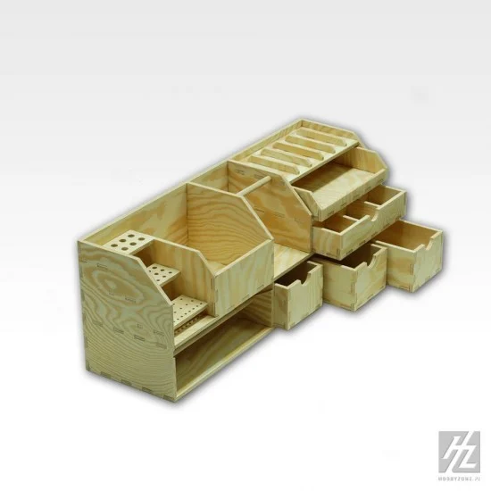 Hobby Zone wm1 Benchtop Organizer (Dimensions: 60cm x 22cm x 17cm) - Hobby Tools & Supplies