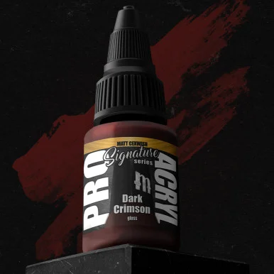 S19 - Pro Acrly: Matt Cexwish Dark Crimson