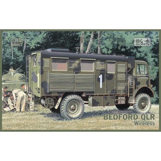 IBG 35017 1/35 Bedford QLR Wireless/Radio Version - Military Vehicles & Tanks