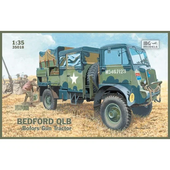 IBG 35018 1/35 Bedford QLB Bofors Tractor Gun (Bofors gun NOT included) - Military Vehicles & Tanks