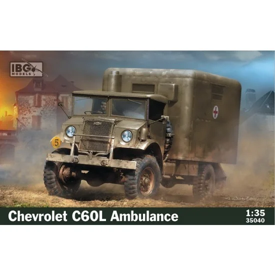 IBG 35040 1/35 Chevrolet C60L Ambulance - Military Vehicles & Tanks