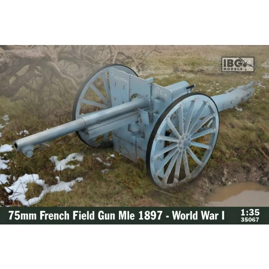 IBG 35067 1/35 75mm French Field Gun Mle 1897 - World War I