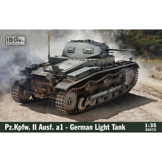 IBG 35075 1/35 German Pz.Kpfw. II Ausf. a1 Light Tank - Military Vehicles & Tanks