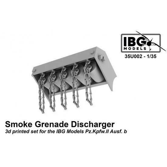 IBG 35U002 1/35 Smoke Grenade Dischargers for IBG Pz.Kpfw.II Ausf. B (3d Printed Set) - Military Vehicles & Tanks