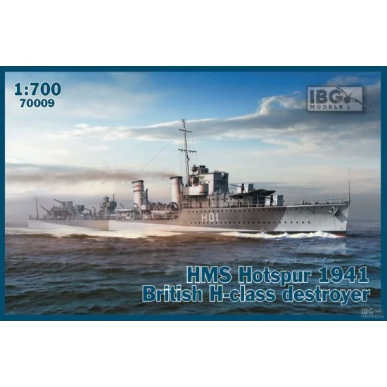 IBG 70009 1/700 British HMS Hotspur 1941 H-class Destroyer