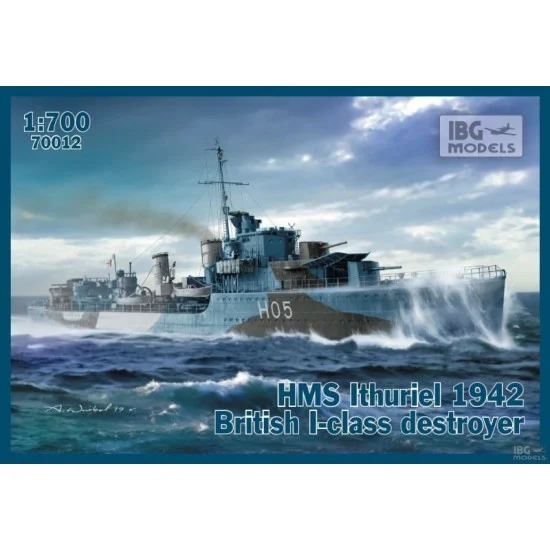 IBG 70012 1/700 British HMS Ithuriel 1942 Destroyer - Model Ships & Boats
