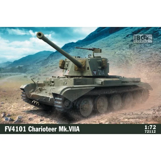 IBG 72112 1/72 British FV4101 Charioteer Mk.VIIA Tank - Military Vehicles & Tanks