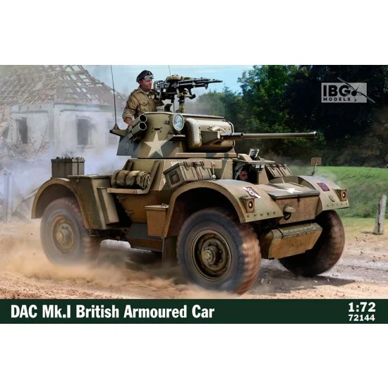IBG 72144 1/72 British Armoured Car DAC Mk.I - Military Vehicles & Tanks