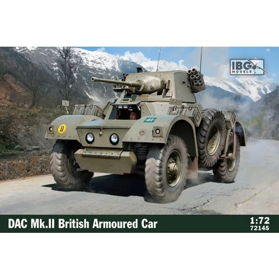 IBG 72145 1/72 British Armoured Car DAC Mk.II - Military Vehicles & Tanks