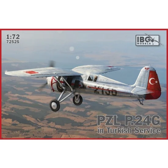 IBG 72525 1/72 PZL P.24g in Turkish Service - Model Planes