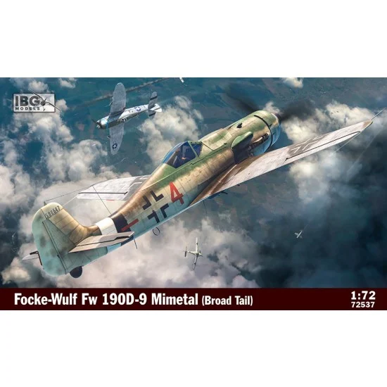 IBG 72537 1/72 Focke-Wulf Fw 190D-9 Mimetall (Broad Tail)