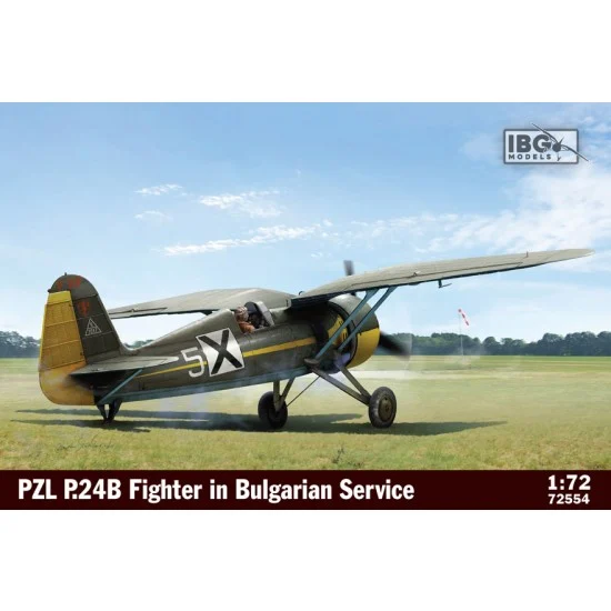 IBG 72554 1/72 PZL P.24B Fighter in Bulgarian Service - Model Planes
