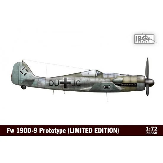 IBG 72558 1/72 Focke-Wulf Fw 190D-9 Prototype [Limited Edition]