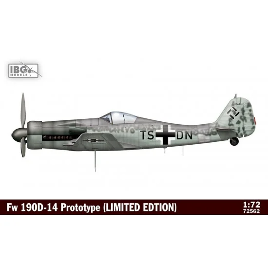 IBG 72562 1/72 Fw 190D-14 Prototype [Limited Edition]