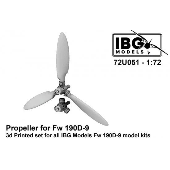 IBG 72U051 1/72 Focke-Wulf Fw 190D-9 Propeller for IBG kits