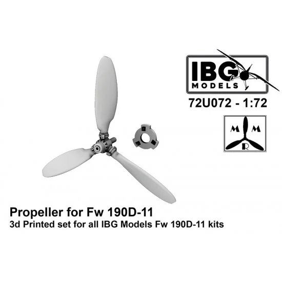 IBG 72U072 1/72 Fw 190D-11 Propeller for IBG kits