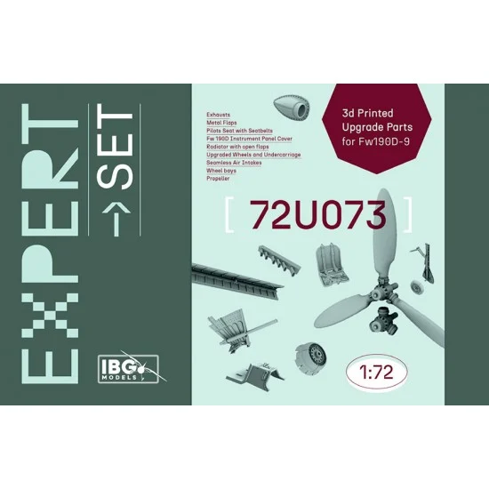 IBG 72U073 1/72 Fw 190D-9 Expert Set (Super Detail Set)