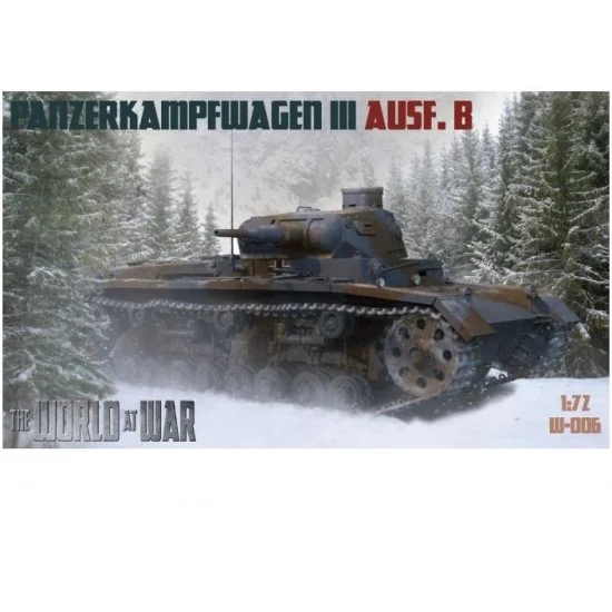 IBG WAW006 1/72 The World at War - Panzerkampfwagen III Ausf. B