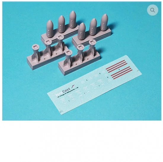 IsraDecal IC-48047 1/48 IAF Vintage 360kg GP Bombs (6 bombs, decals & instructions)