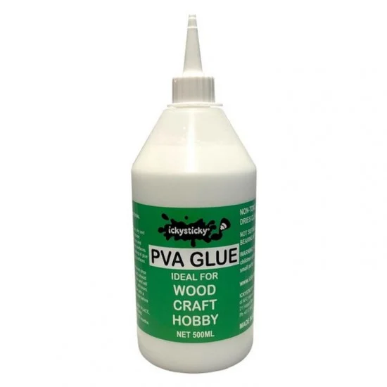 IckySticky 11002 PVA Glue 500ml for Wood Craf Hobby - Hobby Tools & Supplies