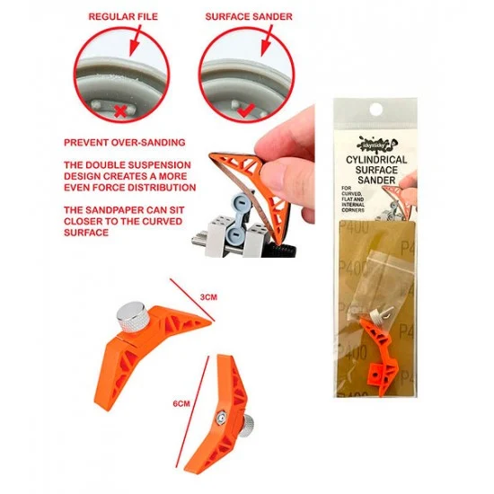 IckySticky 560300 Cylindrical Surface Sander - Hobby Tools & Supplies