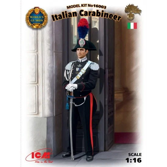 ICM 16003 1/16 Italian Carabineer - Model Figures