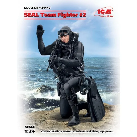 ICM 24112 1/24 SEAL Team Fighter Vol.2 - Model Figures