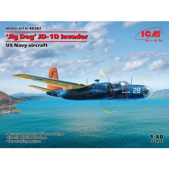 ICM 48287 1/48 USN JD-1D Invader Utility Aircraft