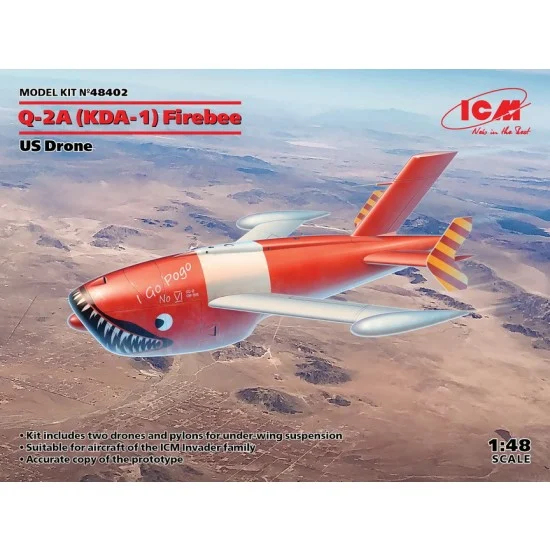 ICM 48402 1/48 US Drone KDA-1(Q-2A) Firebee