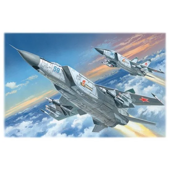 ICM 72171 1/72 Soviet Heavy Interceptor Fighter Mikoyan MiG-25PD
