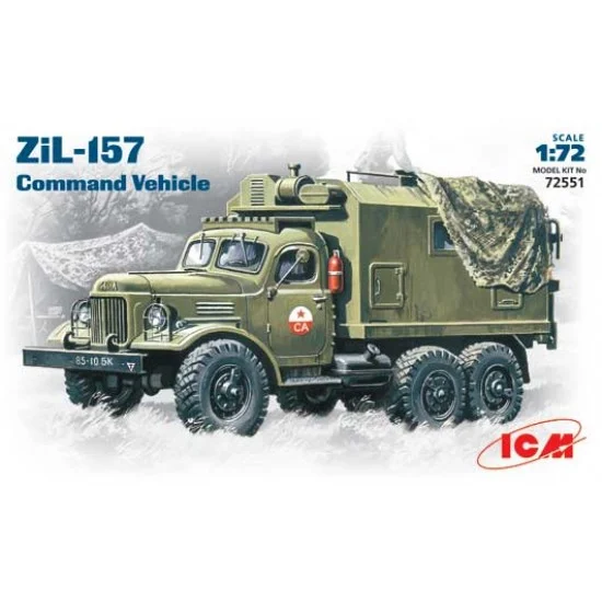 ICM 72551 1/72 Soviet Command Vehicle ZiL-157
