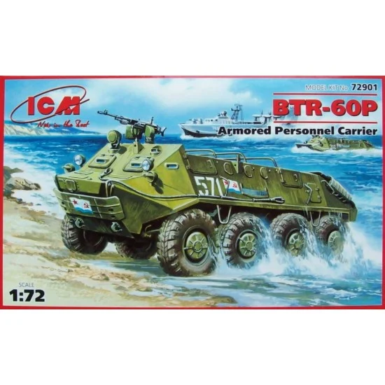ICM 72901 1/72 Russian Armoured Personnel Carrier BTR-60P