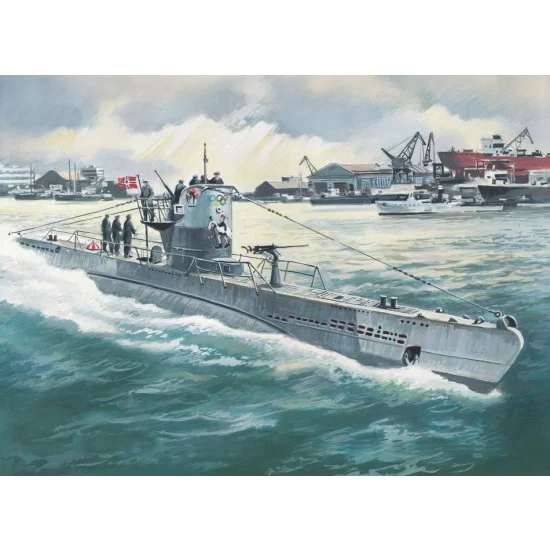 ICM S010 1/144 German Submarine U-Boat Type IIB (1943)