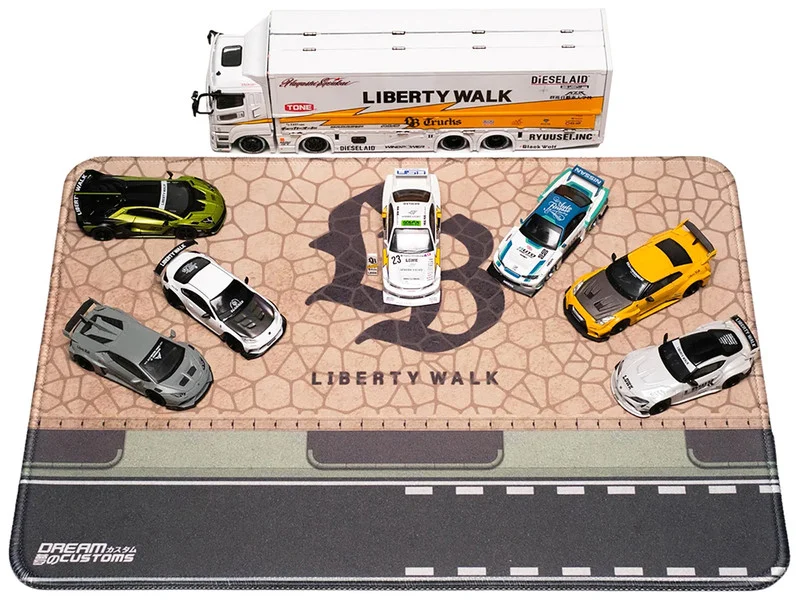 Desktop Display Mat "LB" Logo by Dream Customs - Accessories