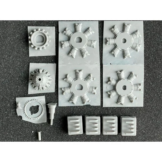 Infinity Models 3206-4+ 1/32 Aichi D3A1 Val Engine set for Infinity #3206