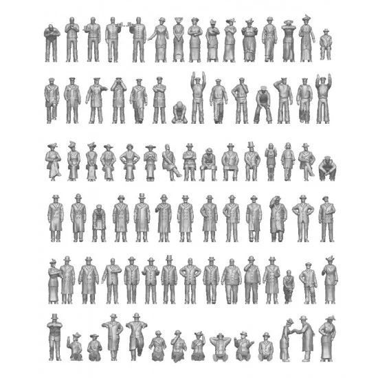 ION Model CV200-001 1/200 20th Century Civilians